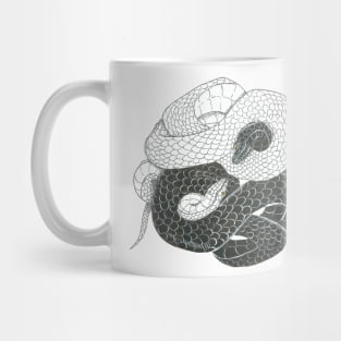 Yin yang snakes Mug